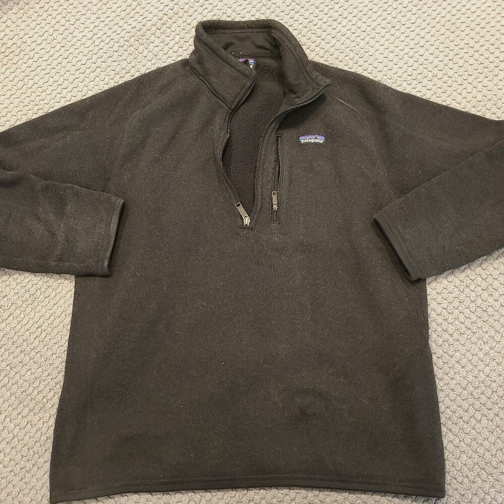 Need BTC, selling Black Patagonia Fleece Men's Large